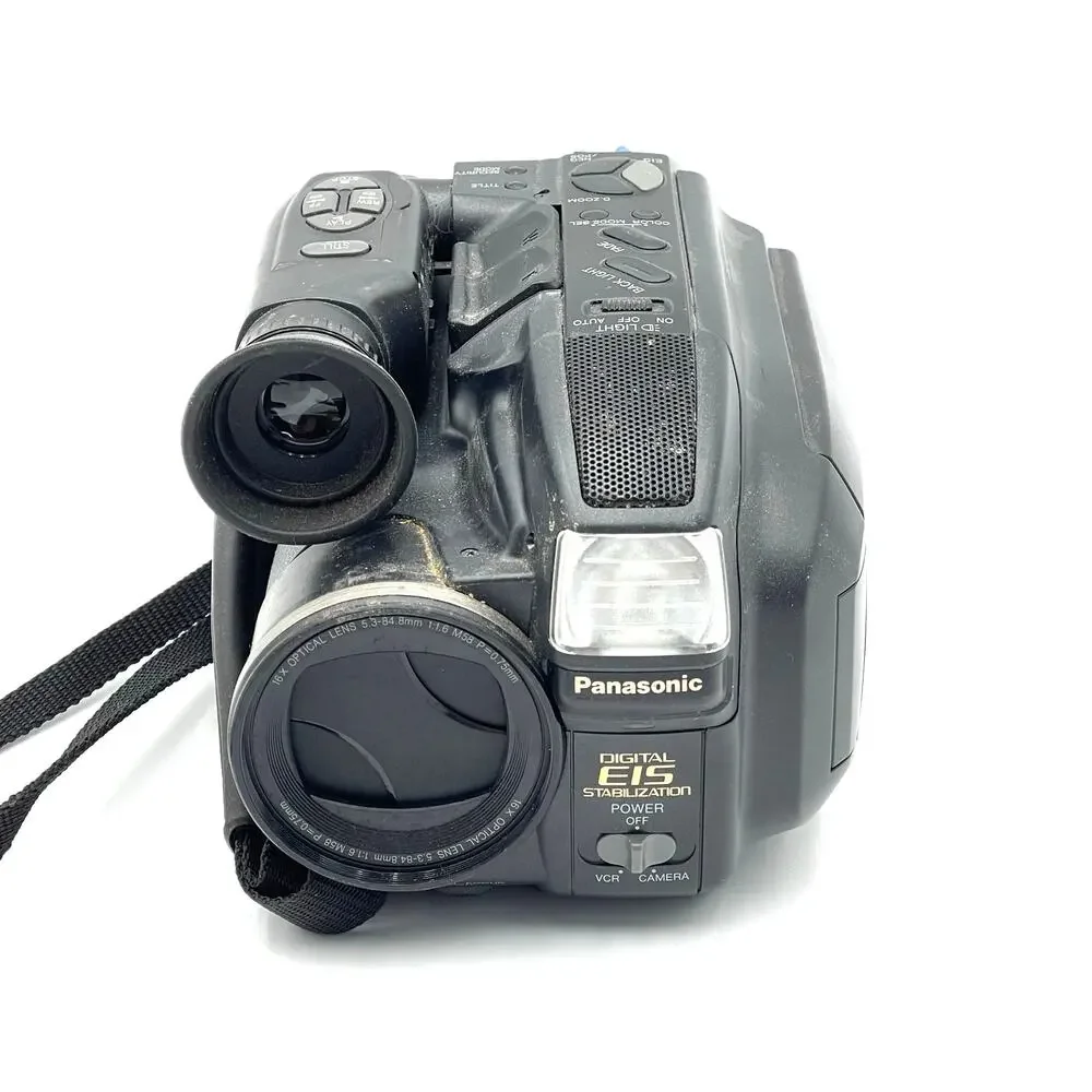 Panasonic Palmcorder PalmSight Camcorder PV-L657 VHS No Battery Untested